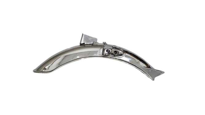 Fender Rear 125cc Chromed Fender Rear 125cc Chromed - Yousaf Engineering (Pvt) Ltd motorcycle part, made in Pakistan